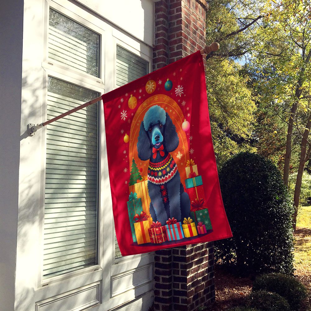 Holiday House Flag with Festive Design – Large Decorative Outdoor Banner