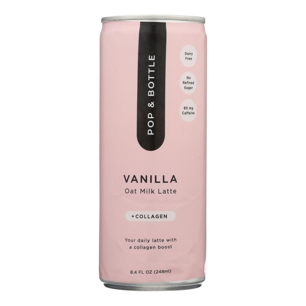 Vanilla Oat Milk Latte with Marine Collagen
