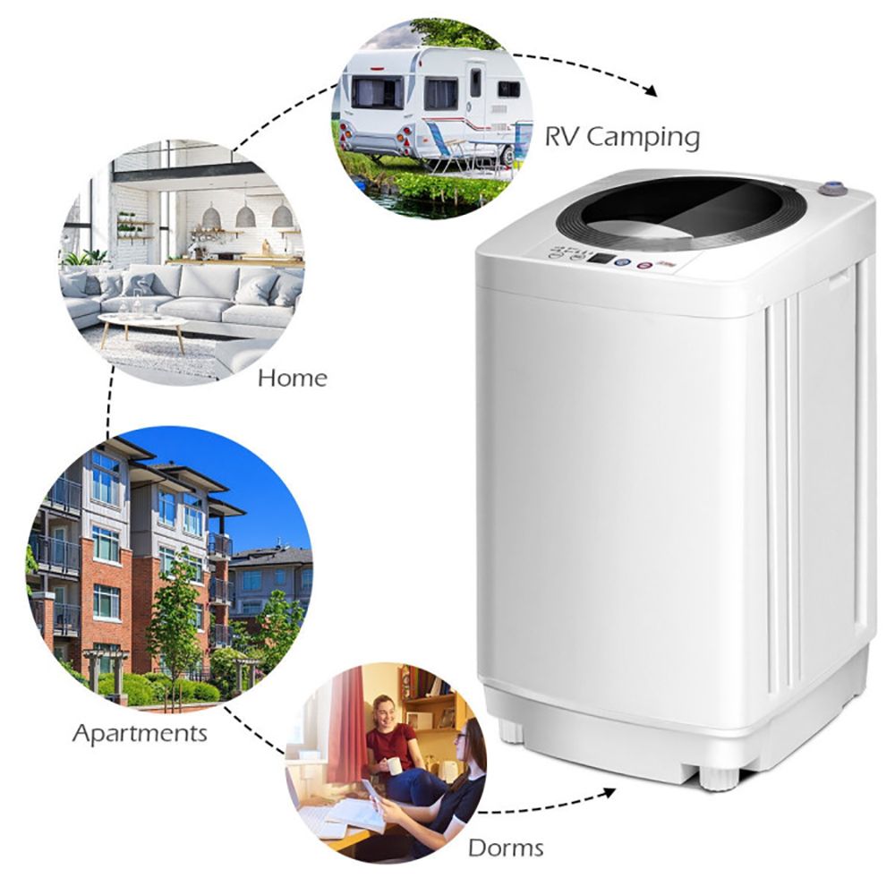 Compact Automatic Washer with Flexible Cycle Control