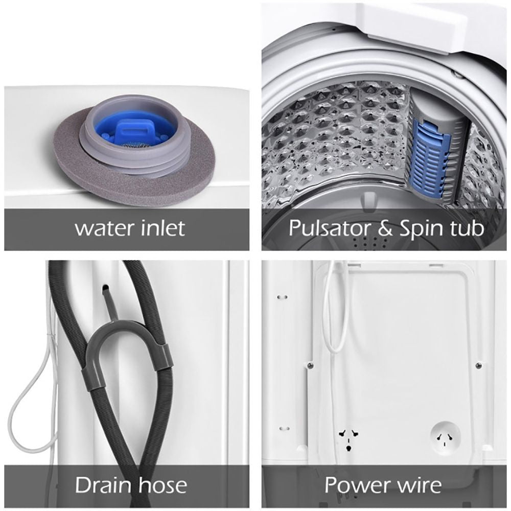 Compact Automatic Washer with Flexible Cycle Control