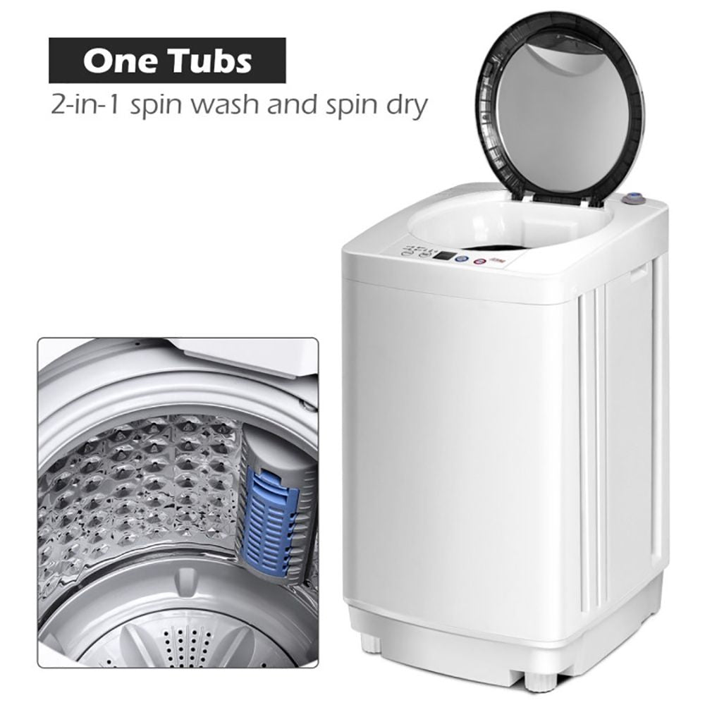 Compact Automatic Washer with Flexible Cycle Control