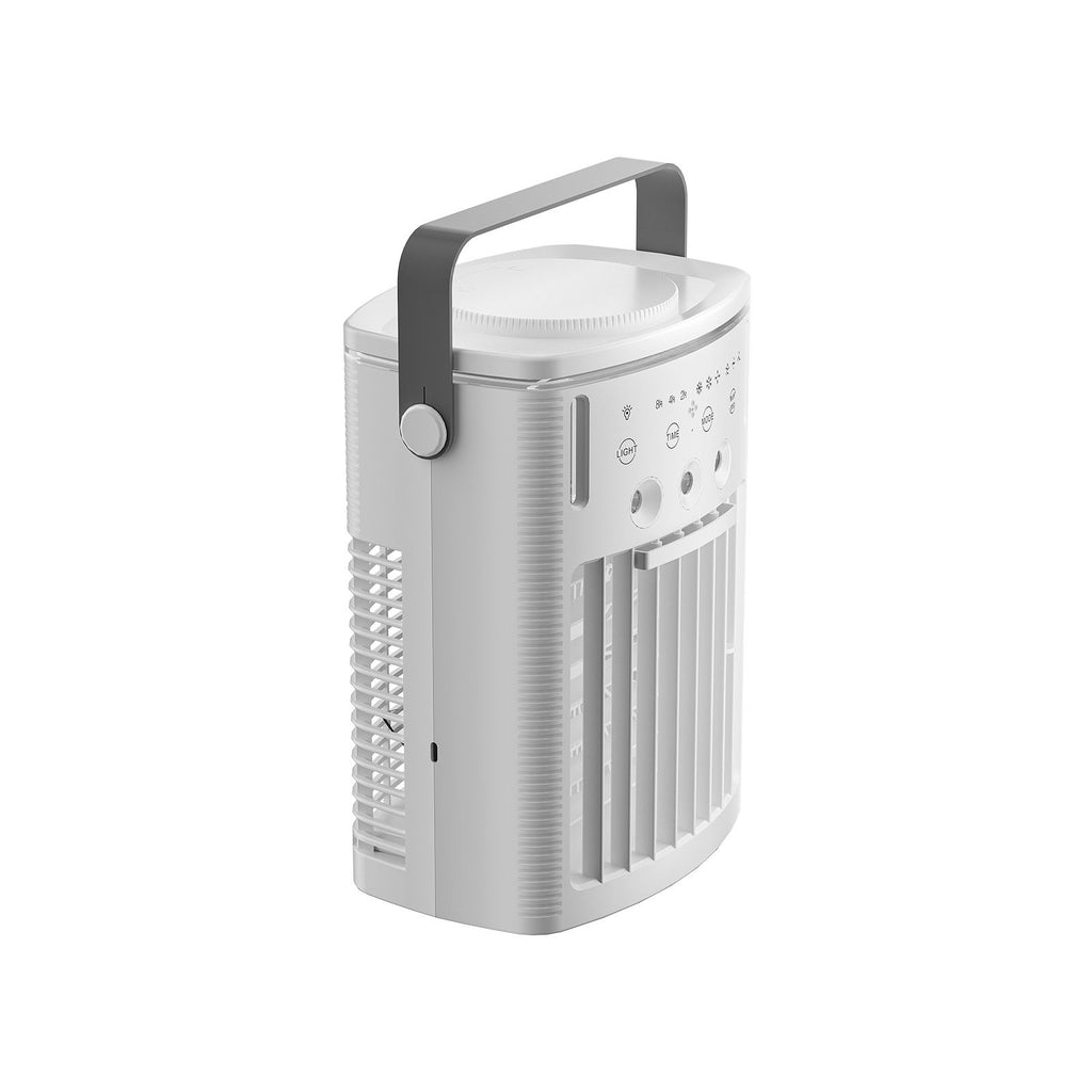 Portable 4-in-1 Evaporative Air Cooler with Remote and Night Light