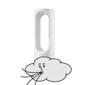 Portable Bladeless Tower Fan with Simple Controls