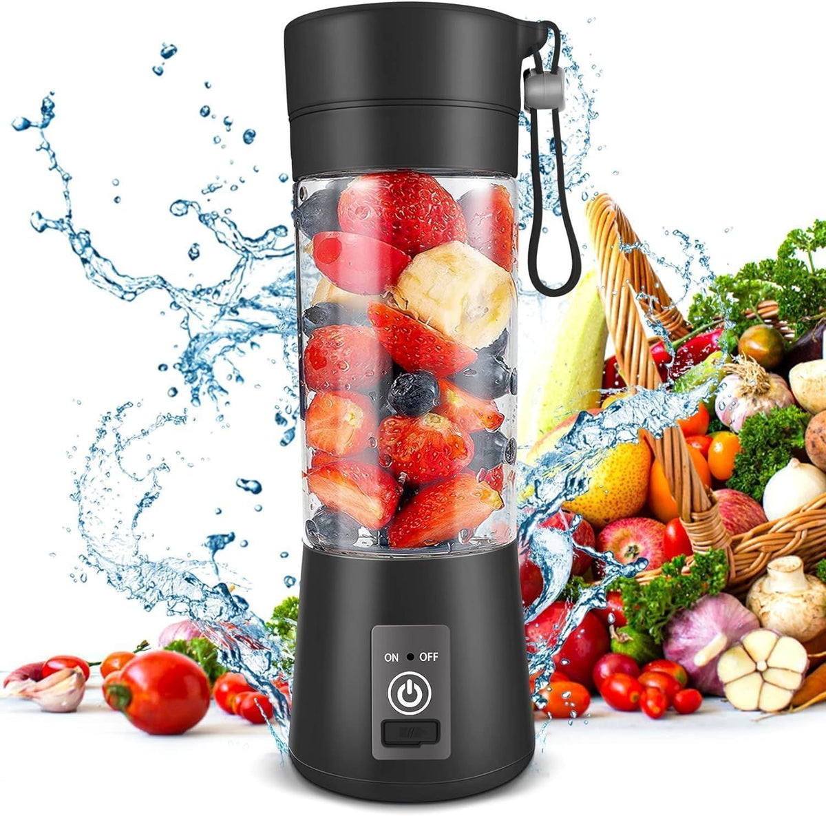 Portable Personal Blender for Shakes and Smoothies on the Go