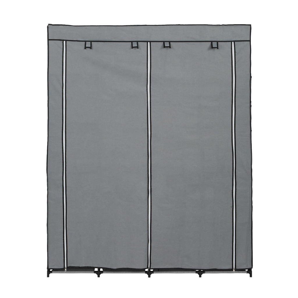 Portable Closet Organizer Storage, Wardrobe Closet with Non-Woven Fabric 14 Shelves, Easy
