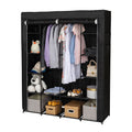 Portable Closet Organizer Storage, Wardrobe Closet with Non-Woven Fabric 14 Shelves, Easy