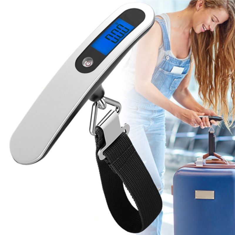 Portable Digital Luggage Scale for Travel and Household Weighing