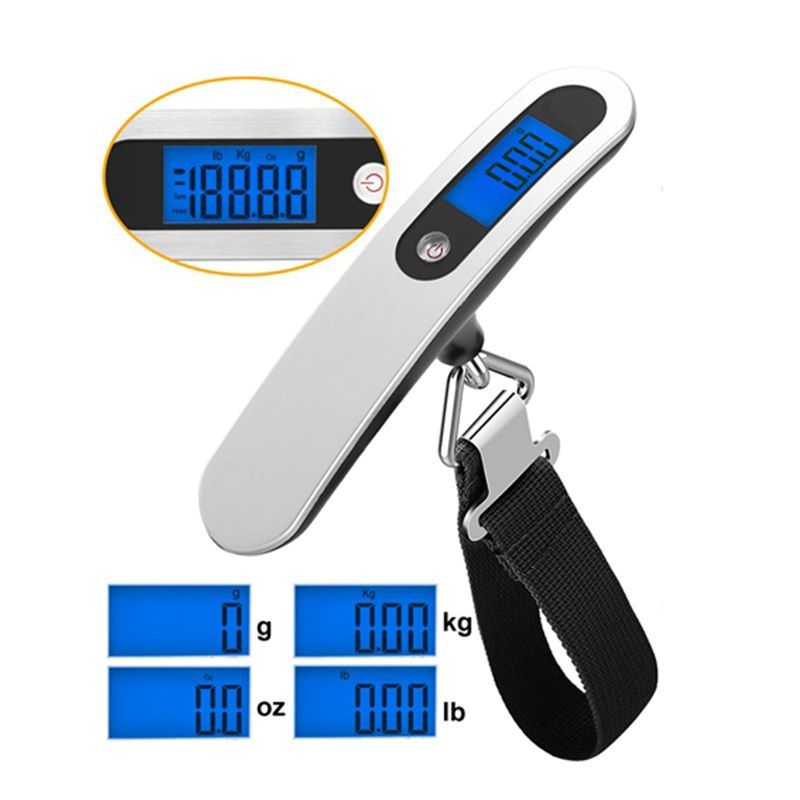 Portable Digital Luggage Scale for Travel and Household Weighing