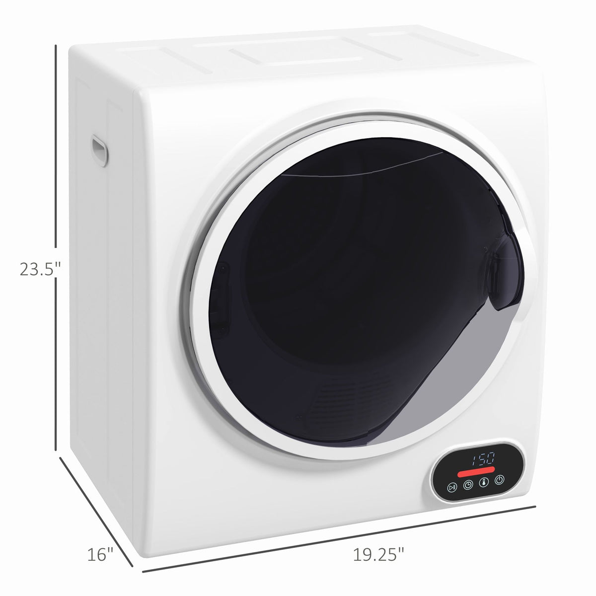 Compact Portable Electric Dryer with Four Drying Modes