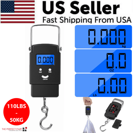 Portable LCD Hanging Scale for Fish and Luggage