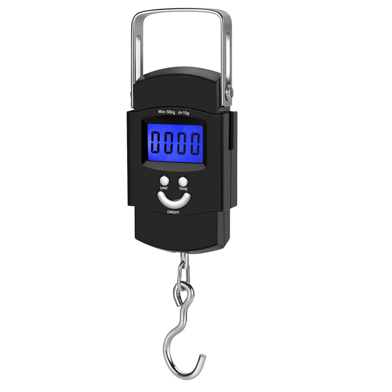 Portable LCD Hanging Scale for Fish and Luggage