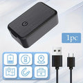 Portable Magnetic GPS Vehicle Locator – Hidden Tracking with Rechargeable Battery - Black -1pcs