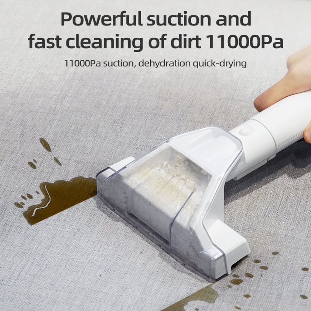 Portable Carpet Cleaning Machine with Strong Suction and Dual Brushes