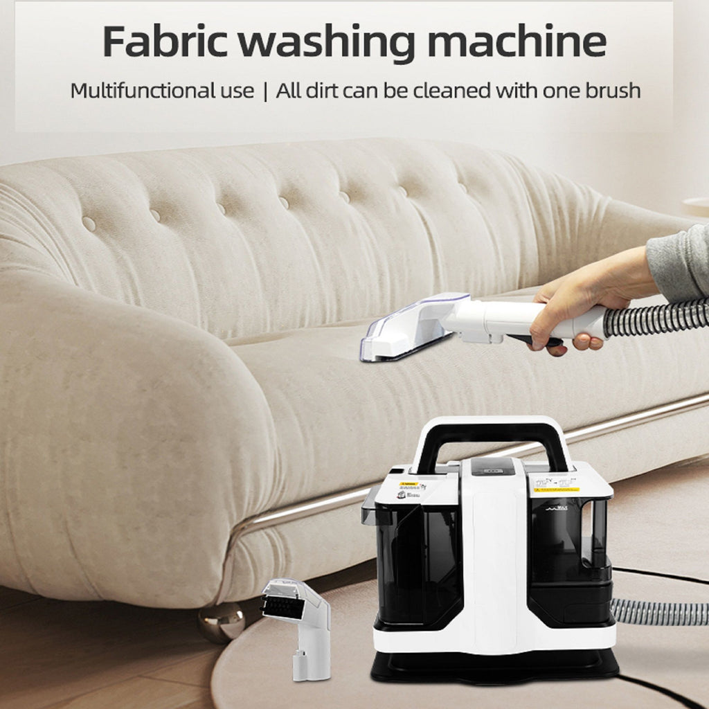 Portable Carpet Cleaning Machine with Strong Suction and Dual Brushes