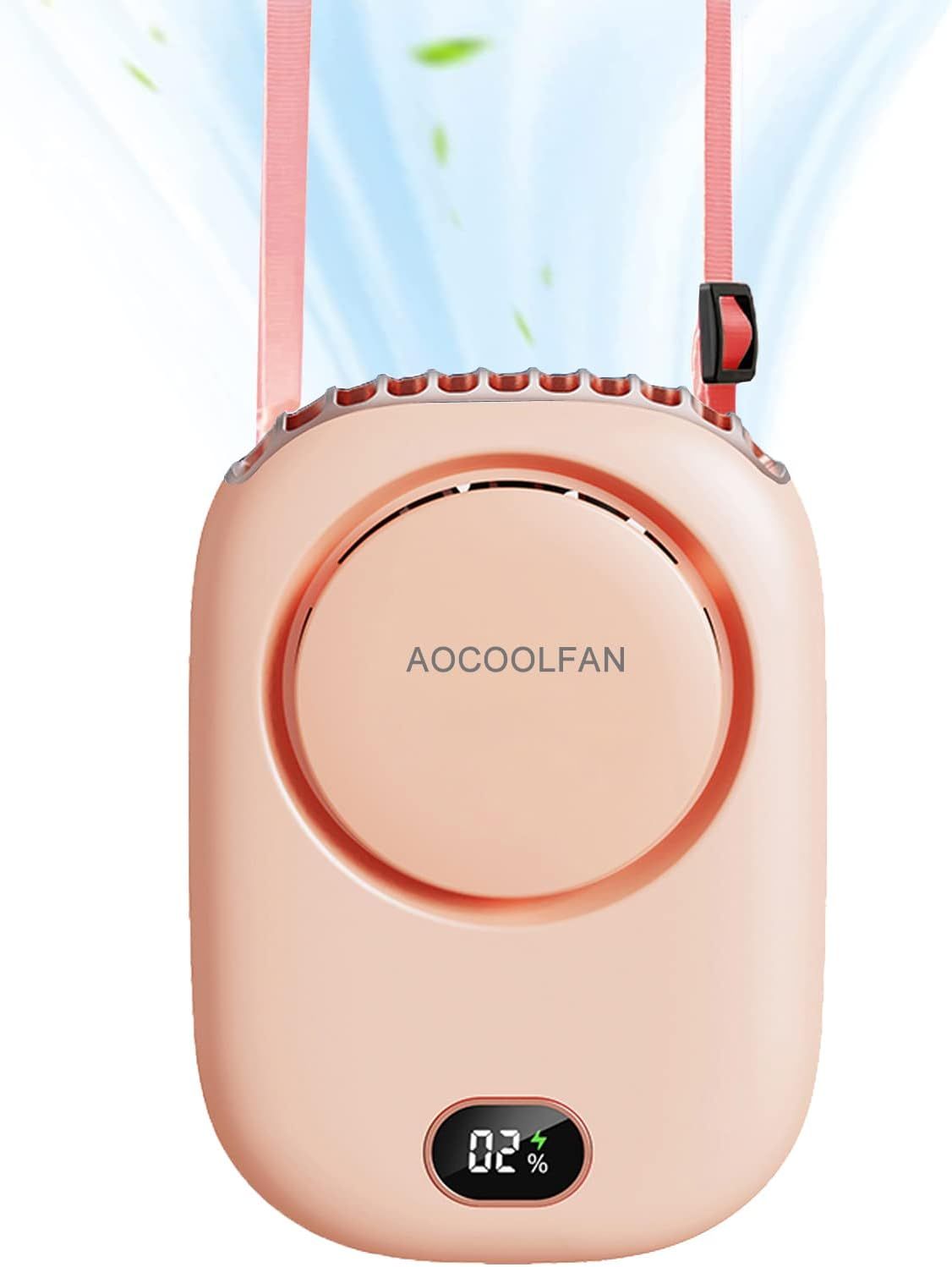 Portable Neck Fan – Rechargeable Hands-Free Cooling