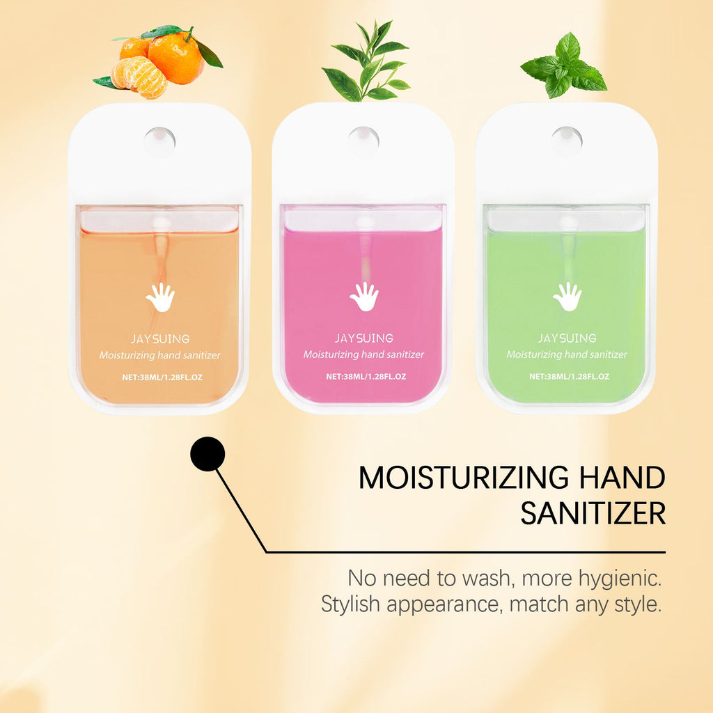 Portable Pocket Hand Sanitizer Spray – Card Shape, Moisturizing, Quick Dry, Leak Proof