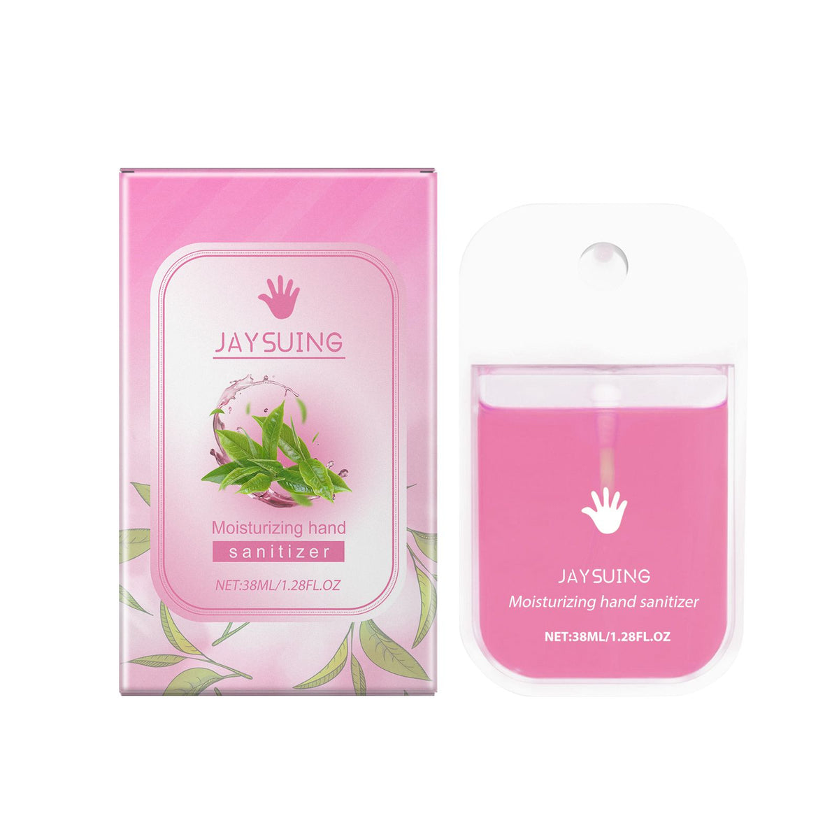 Portable Pocket Hand Sanitizer Spray – Card Shape, Moisturizing, Quick Dry, Leak Proof