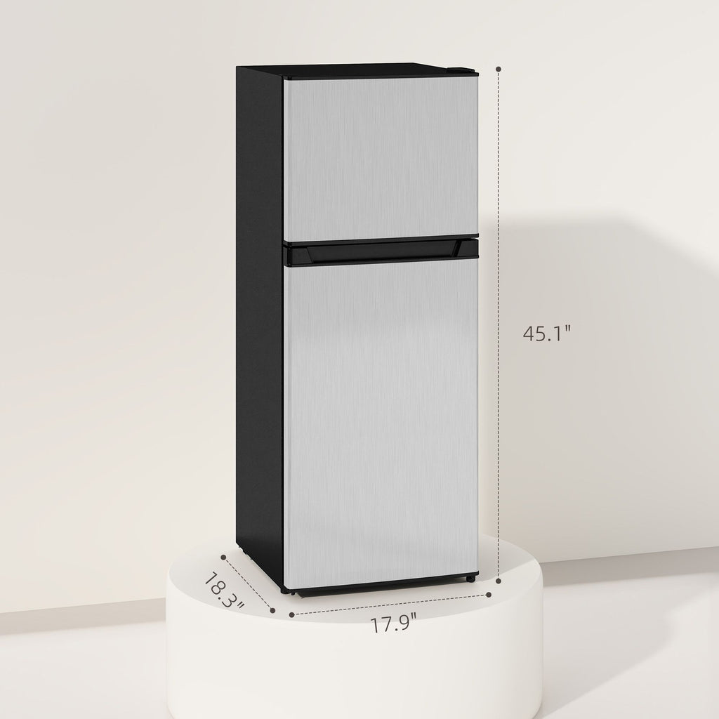Portable Mini Fridge with Freezer – Quiet & Energy-Efficient