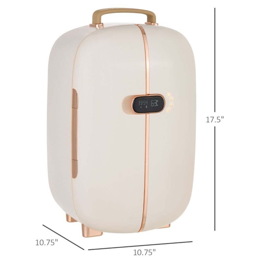 Portable Skincare Fridge with Cooling and Warming Functions