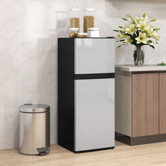 Portable Mini Fridge with Freezer – Quiet & Energy-Efficient