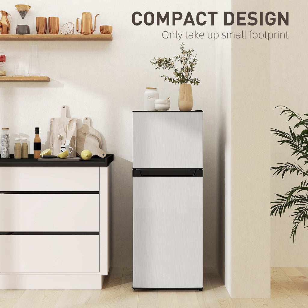 Portable Mini Fridge with Freezer – Quiet & Energy-Efficient