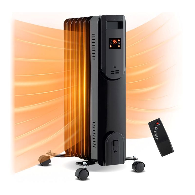 Quiet Portable Space Heater with Temperature Control