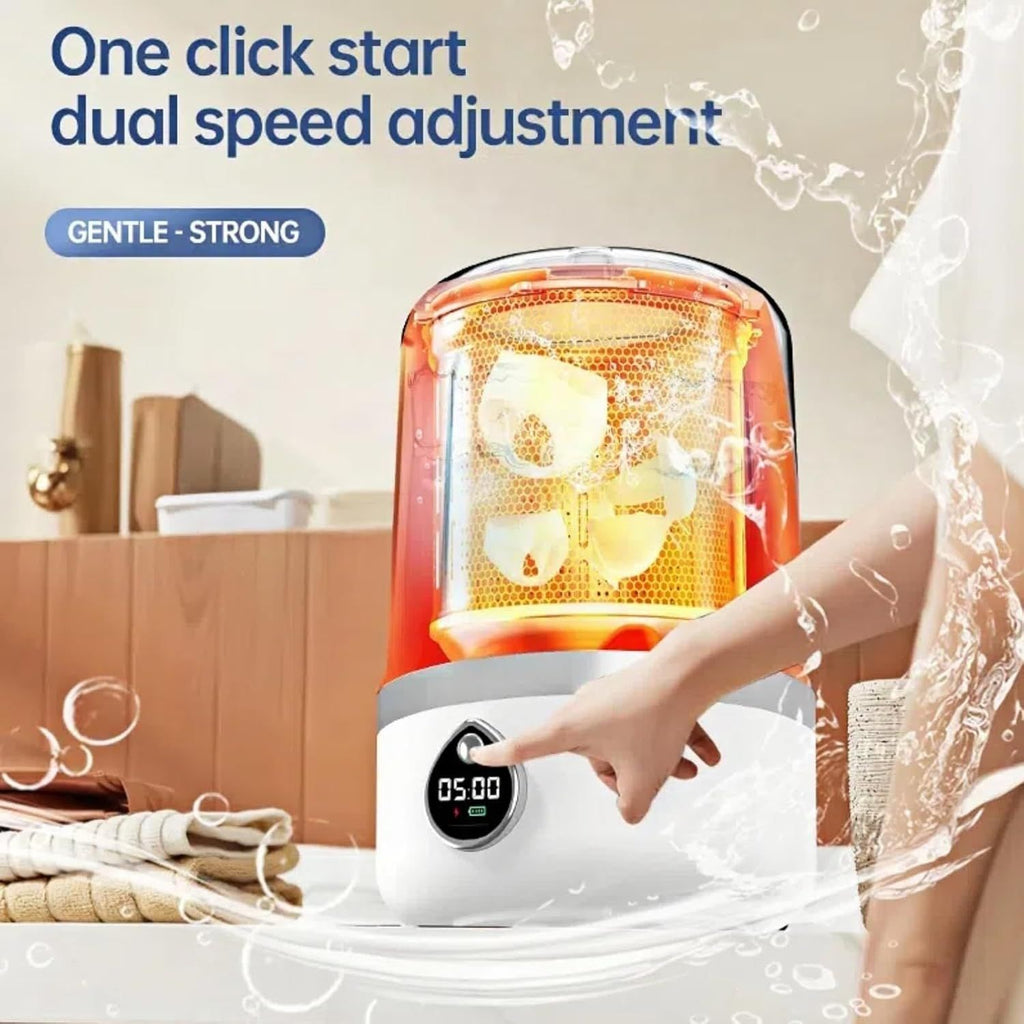 Cordless Mini Washer for Delicates and Travel