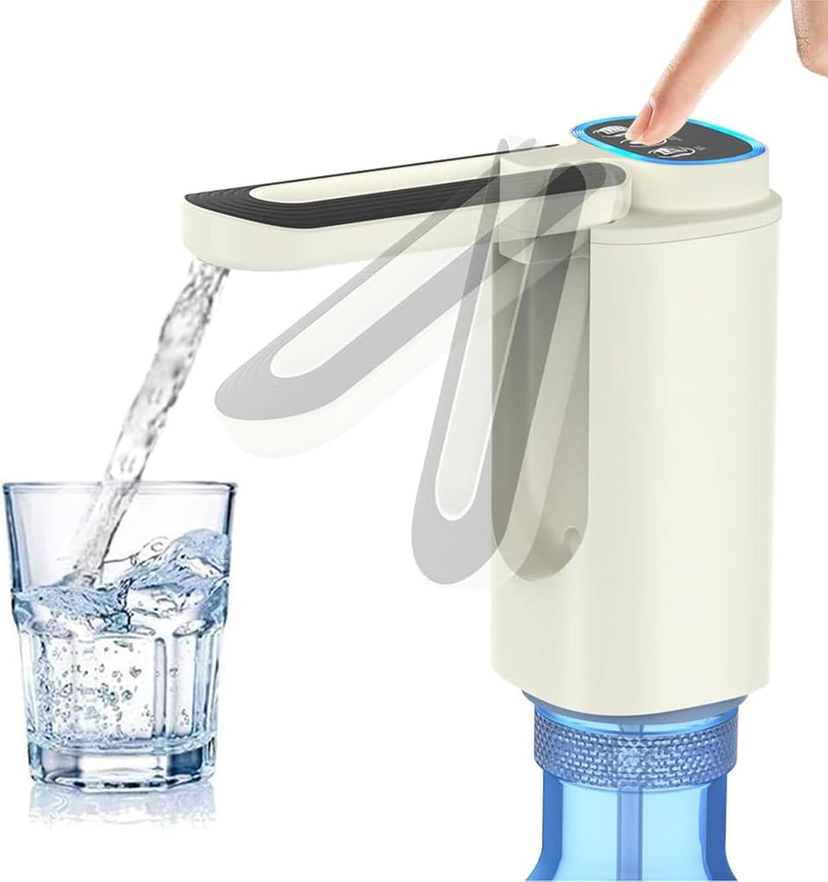 Collapsible Rechargeable Water Dispenser