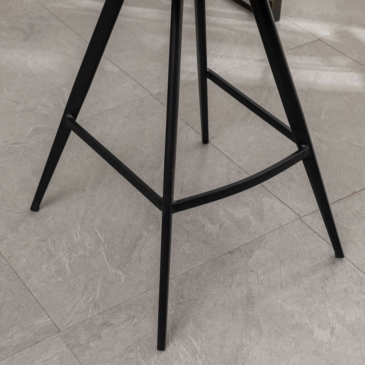 Porth Fabric Counter Height Stools, Set of 2 – Plush Seating with Footrests