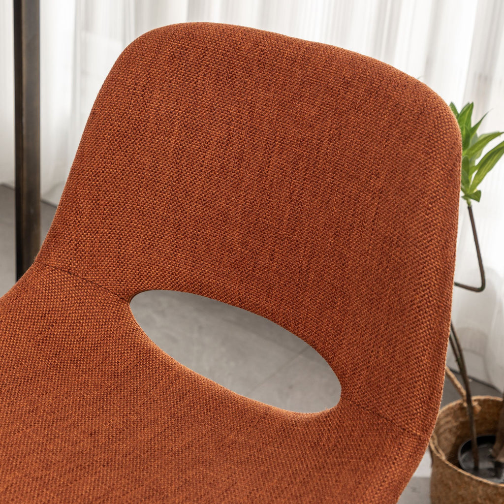 Porth Fabric Counter Height Stools, Set of 2 – Plush Seating with Footrests
