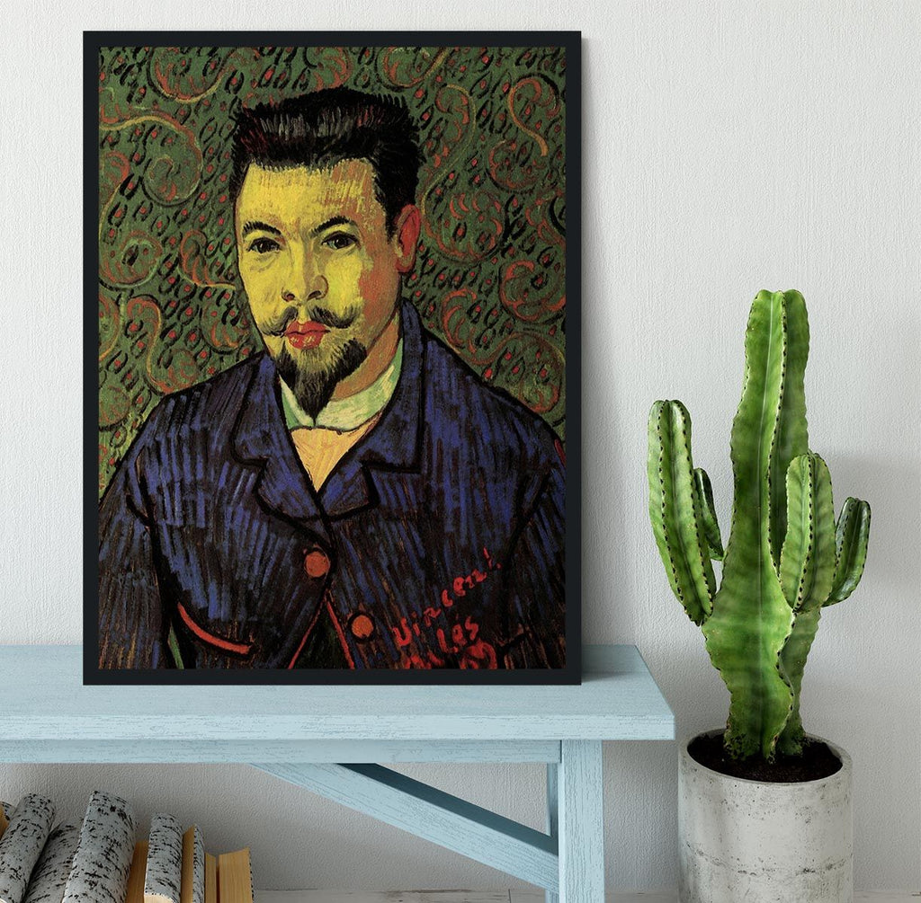Van Gogh Portrait of Doctor Felix Rey Framed Print