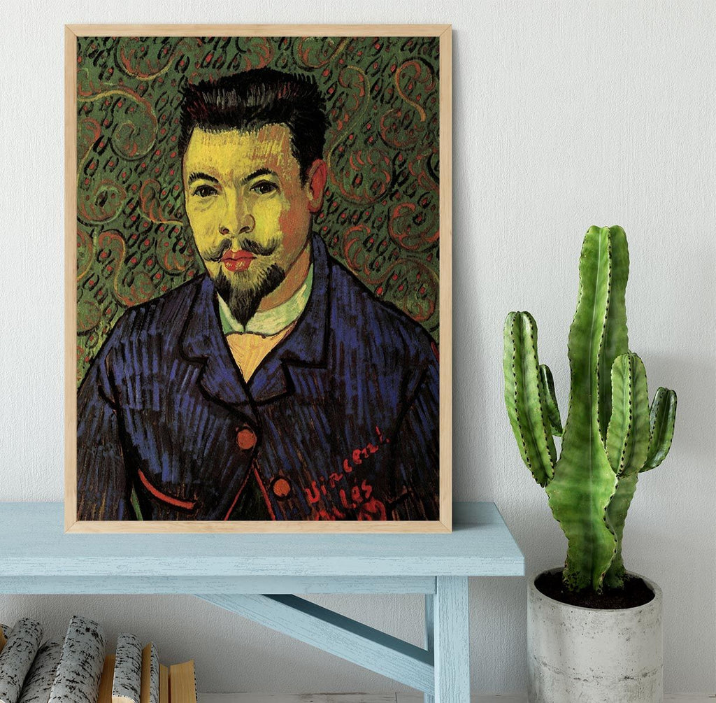 Van Gogh Portrait of Doctor Felix Rey Framed Print