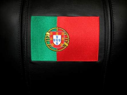 Portugal Flag Embroidered Logo Panel for XZipit Furnishings