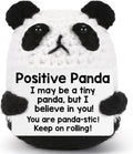Positive Panda Emotional Support Crochet Dolls