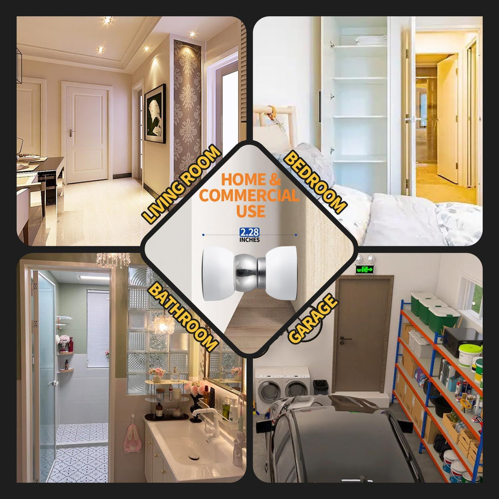 Compact Magnetic Interior Door Stoppers