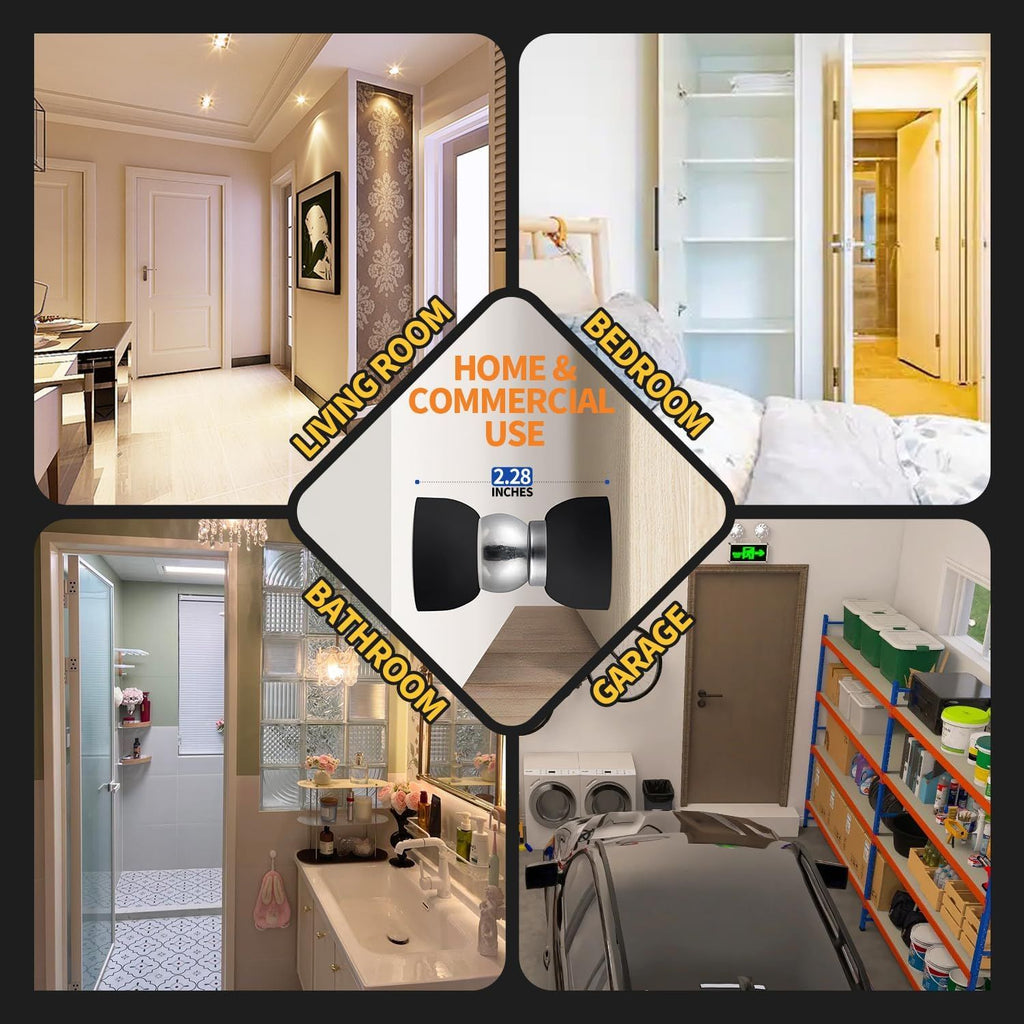 Compact Magnetic Interior Door Stoppers