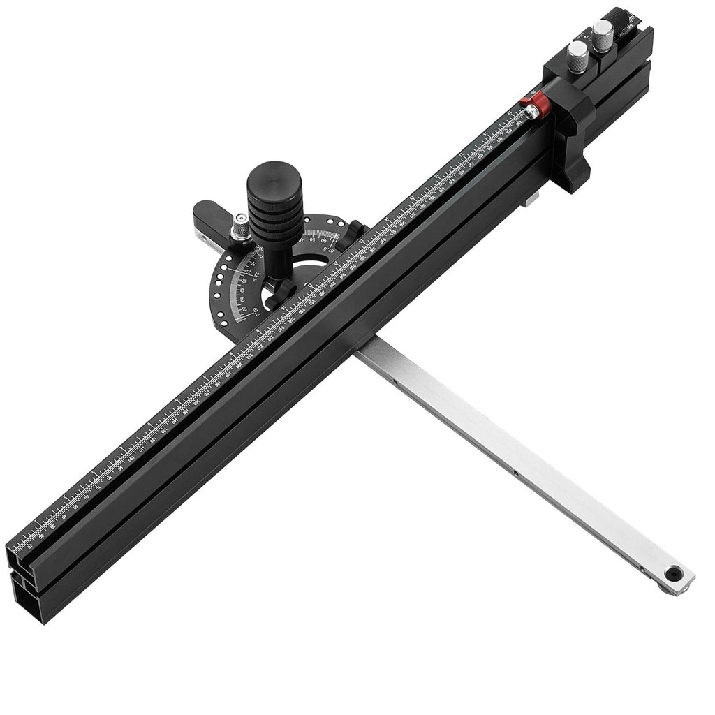 Precision Table Saw Miter Gauge with Preset Angle Stops