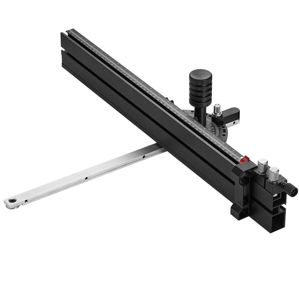 Precision Table Saw Miter Gauge with Preset Angle Stops