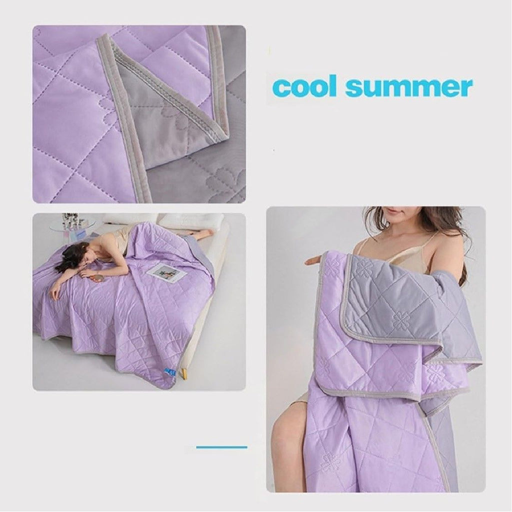 Ultra-Soft Lightweight Summer Comforter for All-Season Comfort