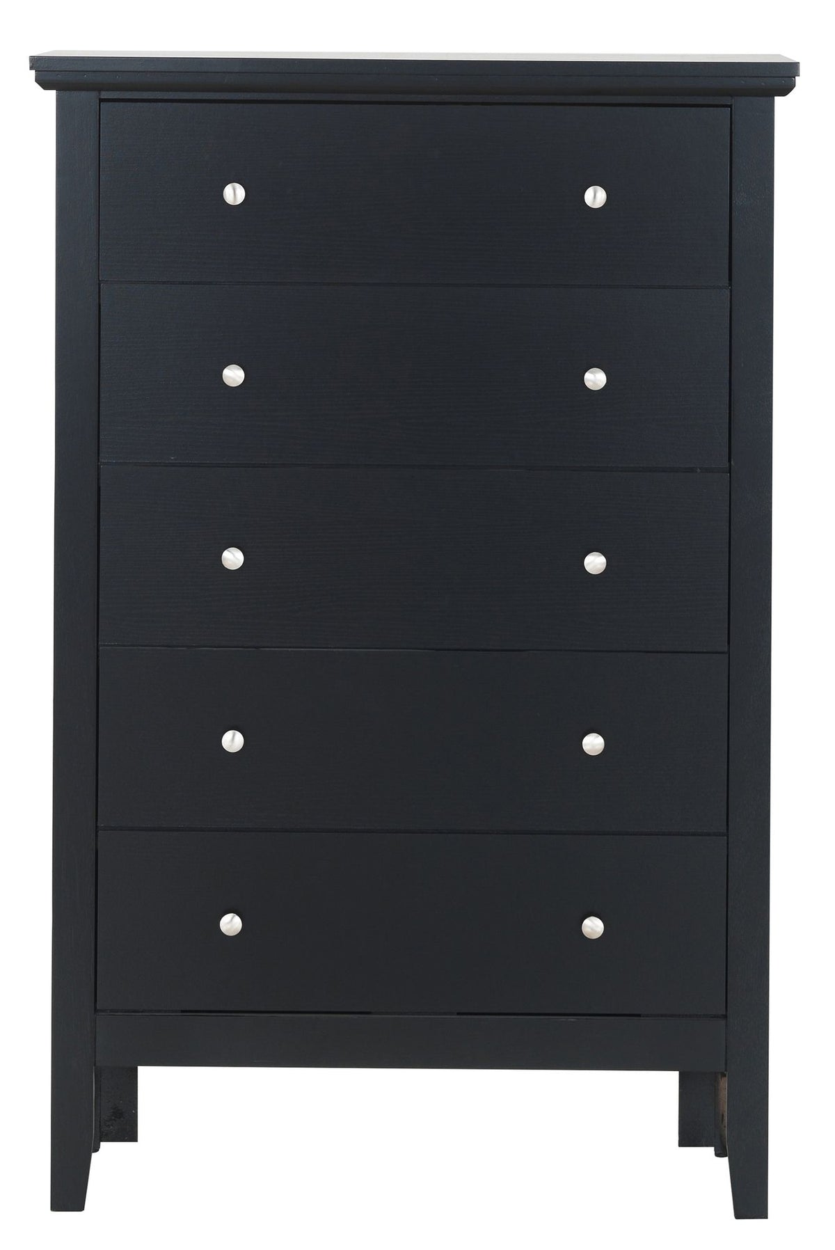 Primo G1336-CH Contemporary Black Bedroom Chest