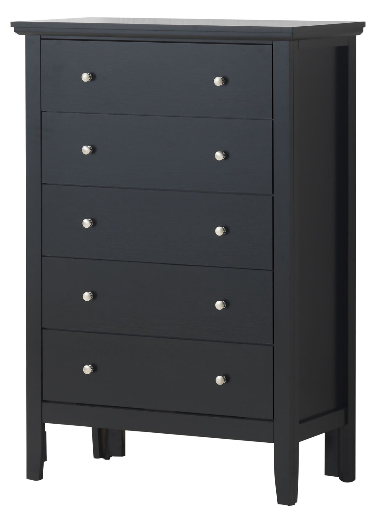 Primo G1336-CH Contemporary Black Bedroom Chest