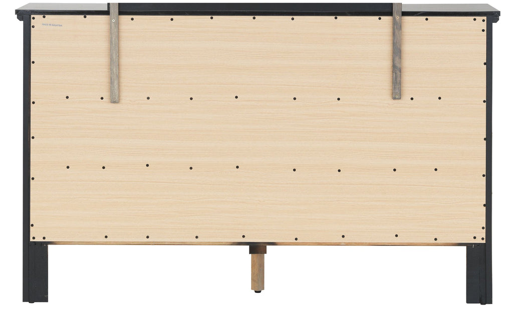 Primo G1336-D Black Dresser with Modern Flair