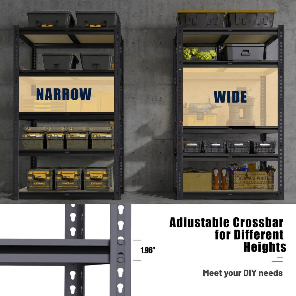 Professional 5-Tier practical Steel Storage Shelving