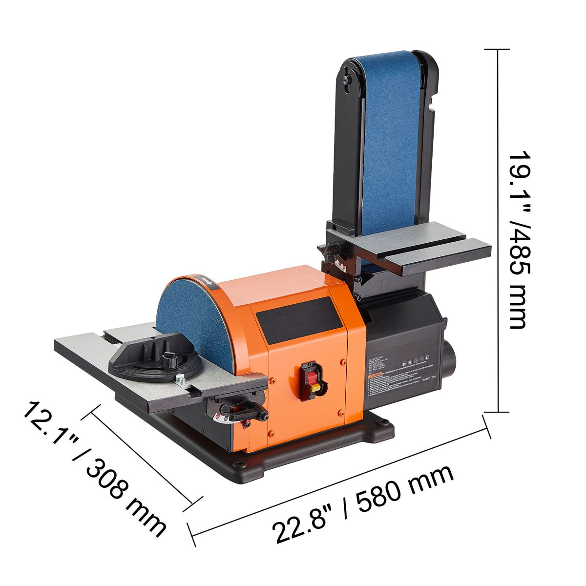 Professional Belt Sander, Disc Sander and. Belt Sander with 5A Induction