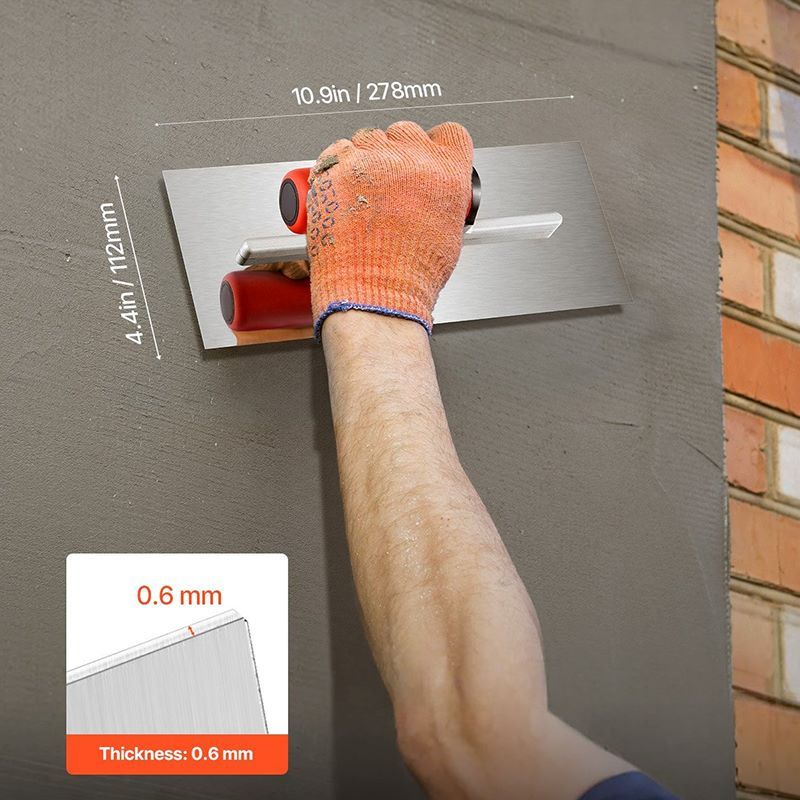 Professional Tile Trowel for Smooth Surfaces – Ergonomic & Rust-Resistant