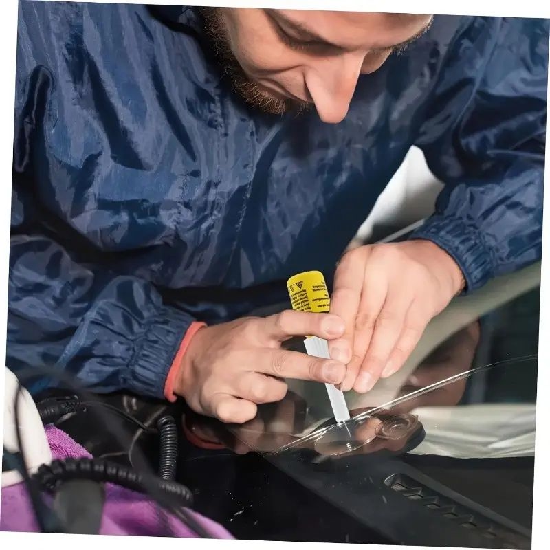 Professional Windshield Crack Repair Kit with NanoFluid Filler
