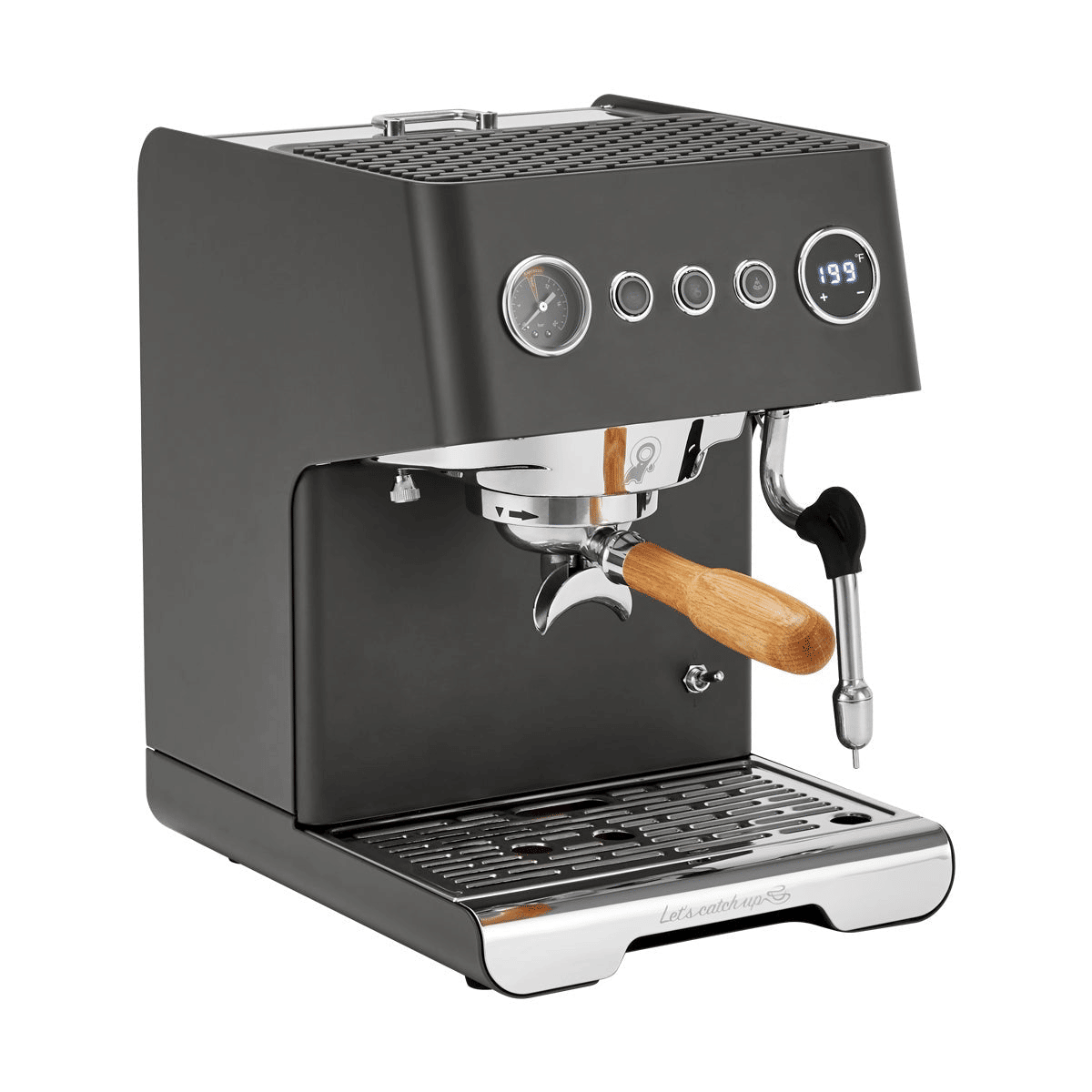 American-Style Semi-Automatic Espresso Machine with 15Bar Pressure and Steam Milk Frother