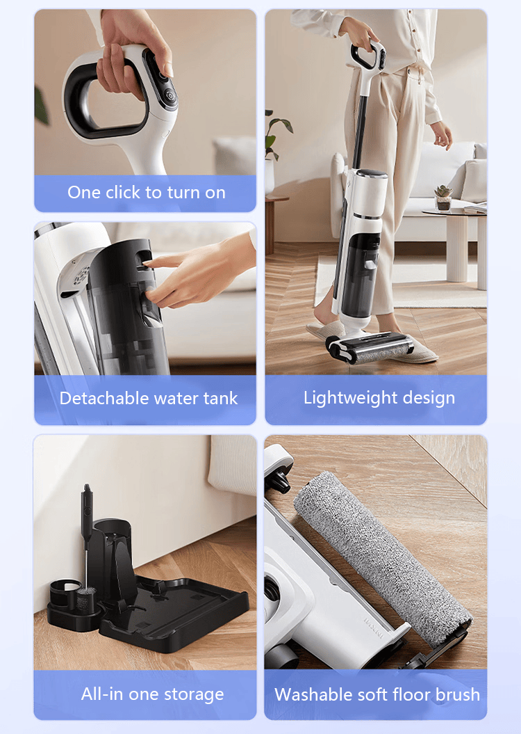 PSModel-A Two-in-One Portable Floor Cleaning Vacuum
