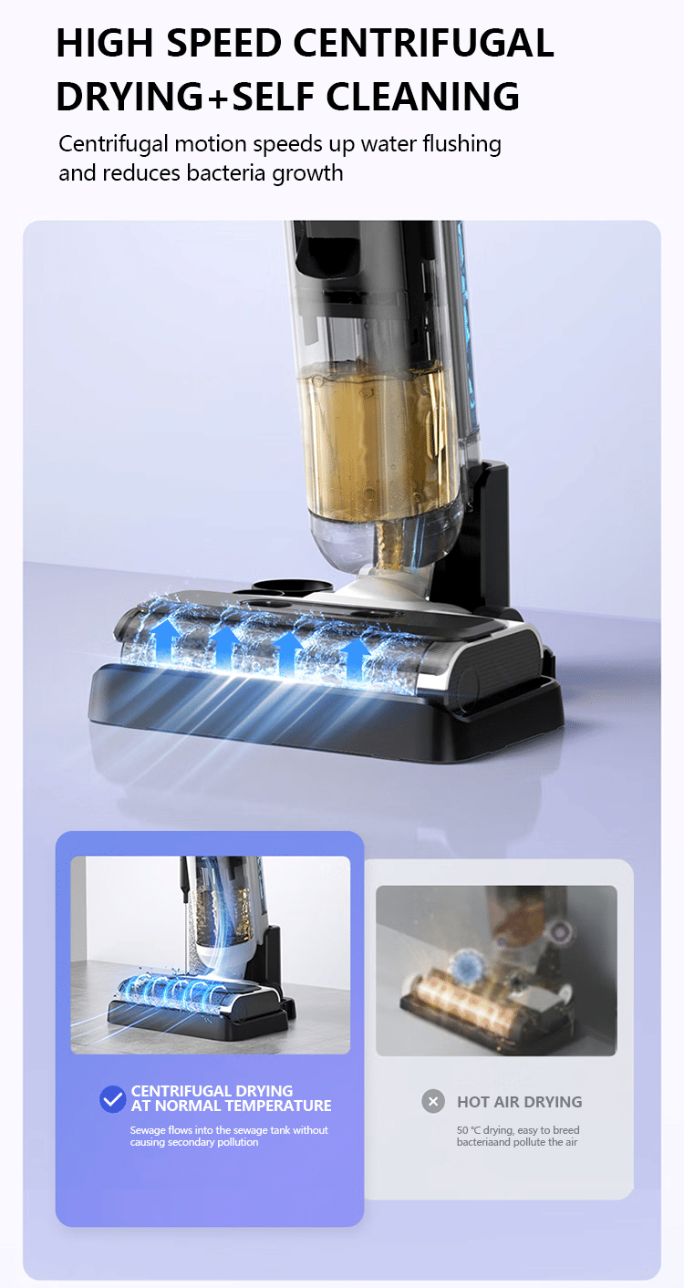 PSModel-A Two-in-One Portable Floor Cleaning Vacuum
