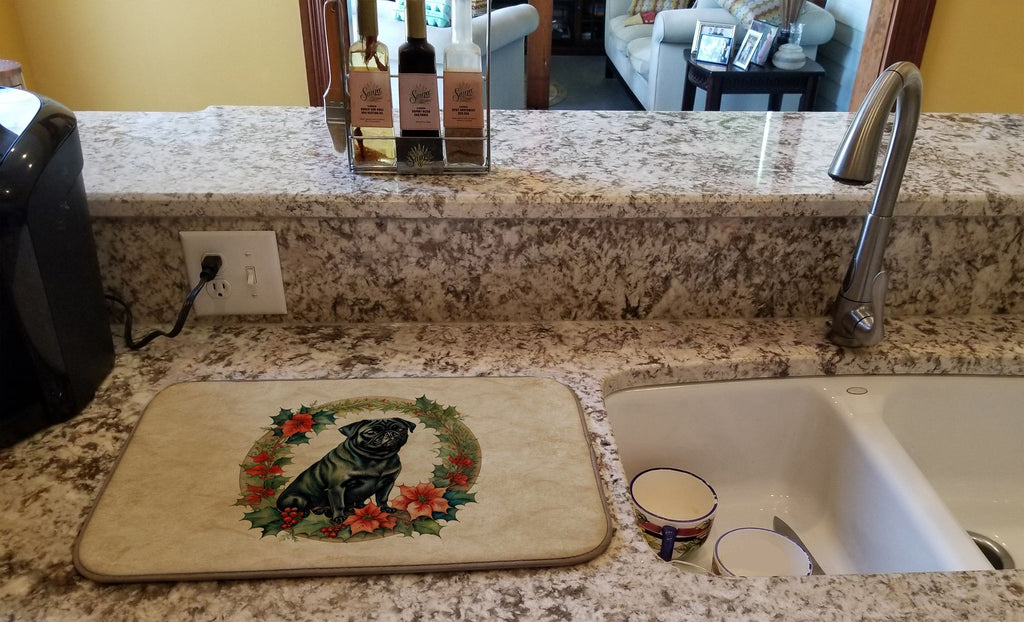 Absorbent Dish Drying Mat for Kitchen Countertops – Fast Drying & Mess-Free